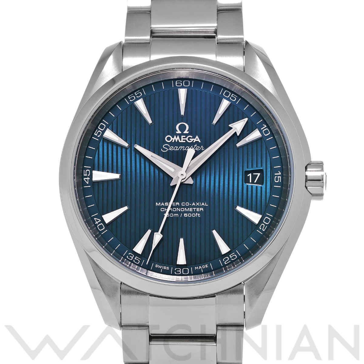 オメガ シーマスター アクアテラ マスターコーアクシャル 231.10.42.21.03.003 ブルー メンズ 時計 【中古】【wristwatch】