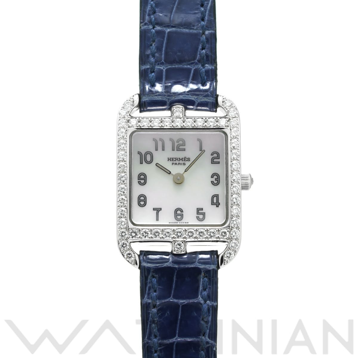 エルメス ケープコッド ミニ CC1.192.213 ホワイトシェル レディース 時計 【中古】【wristwatch】