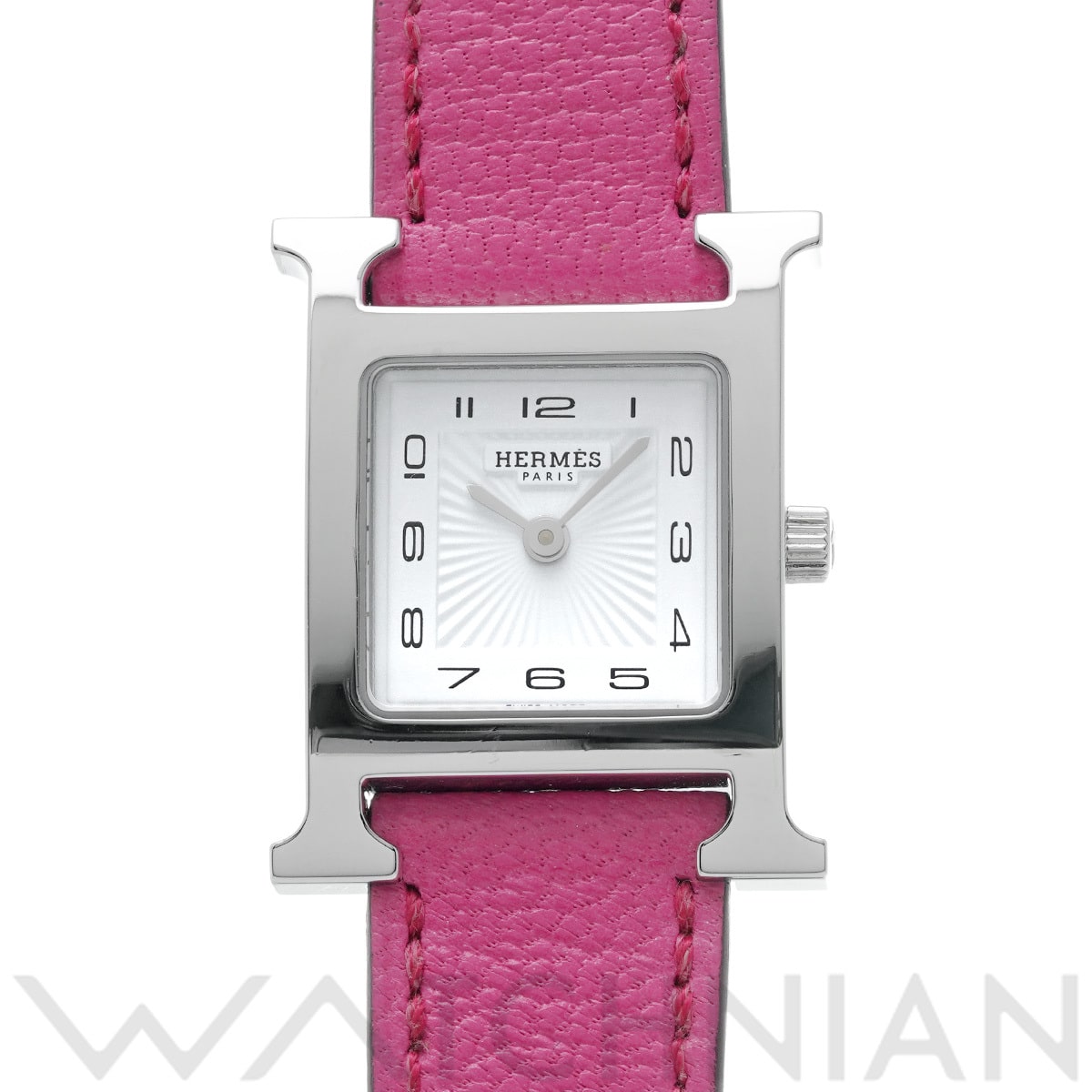 エルメス Hウォッチ HH1.210 ホワイト レディース 時計 【中古】【wristwatch】