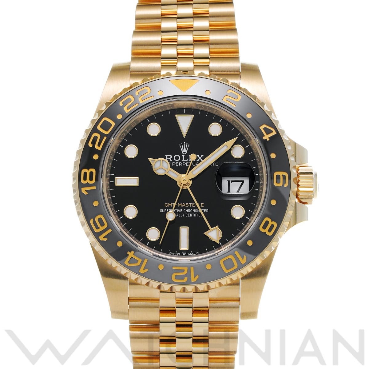 ロレックス GMTマスターII 126718GRNR ブラック メンズ 時計 【新品】【wristwatch】