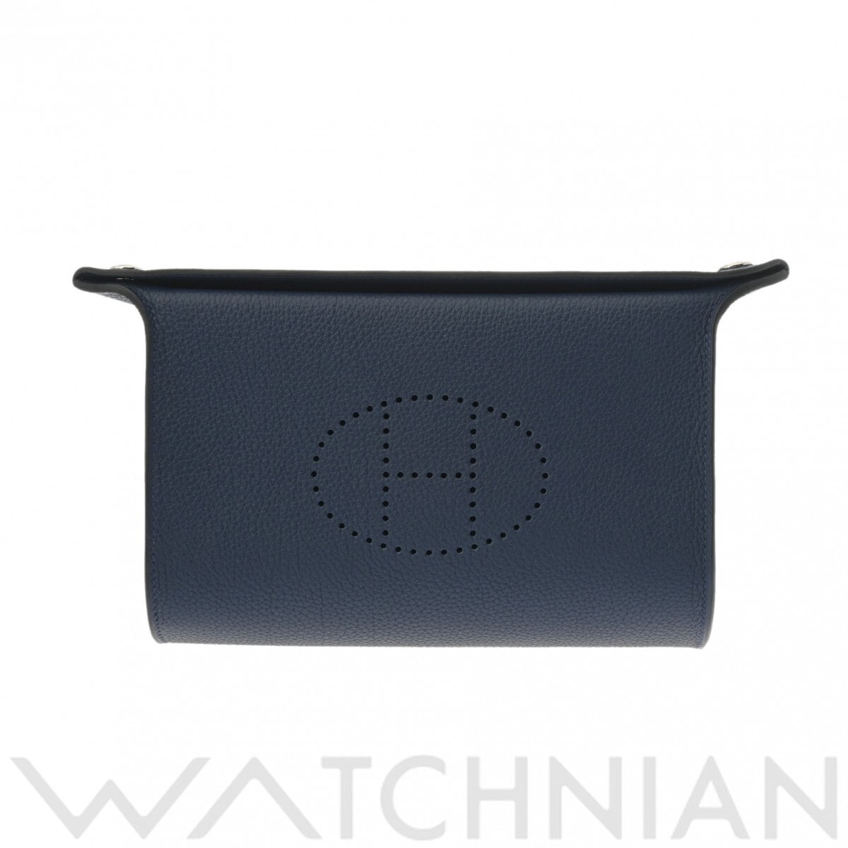 エルメス ヴィドポッシュ ディープブルー トゴ ユニセックス バッグ 【未使用】【bag】