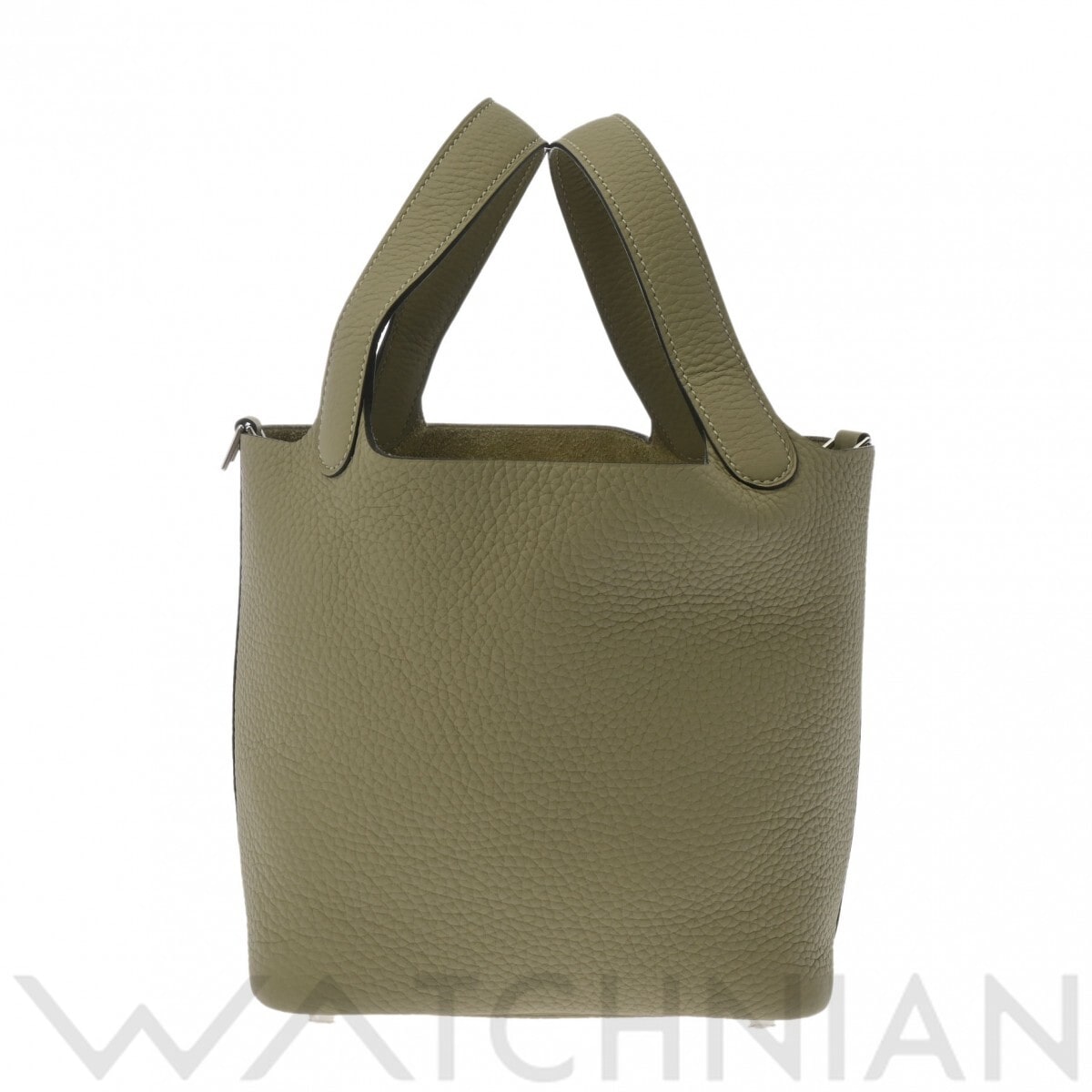 エルメス ピコタン ロック PM  セージ/パラジウム金具 トリヨンクレマンス レディース バッグ 【新品】【bag】