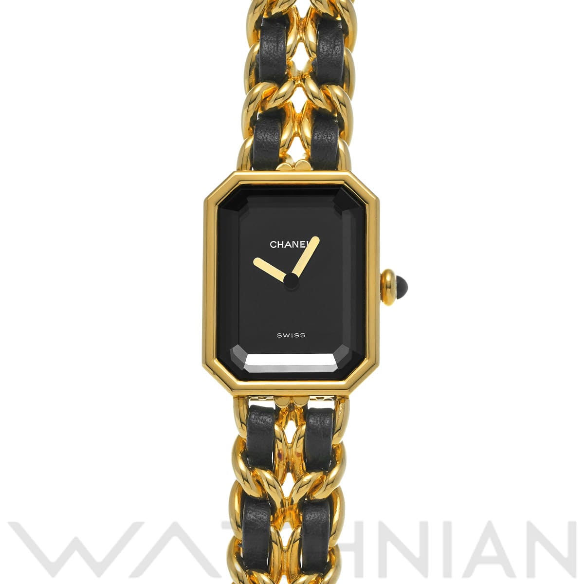 シャネル プルミエール XL H0001 ブラック レディース 時計 【中古】【wristwatch】