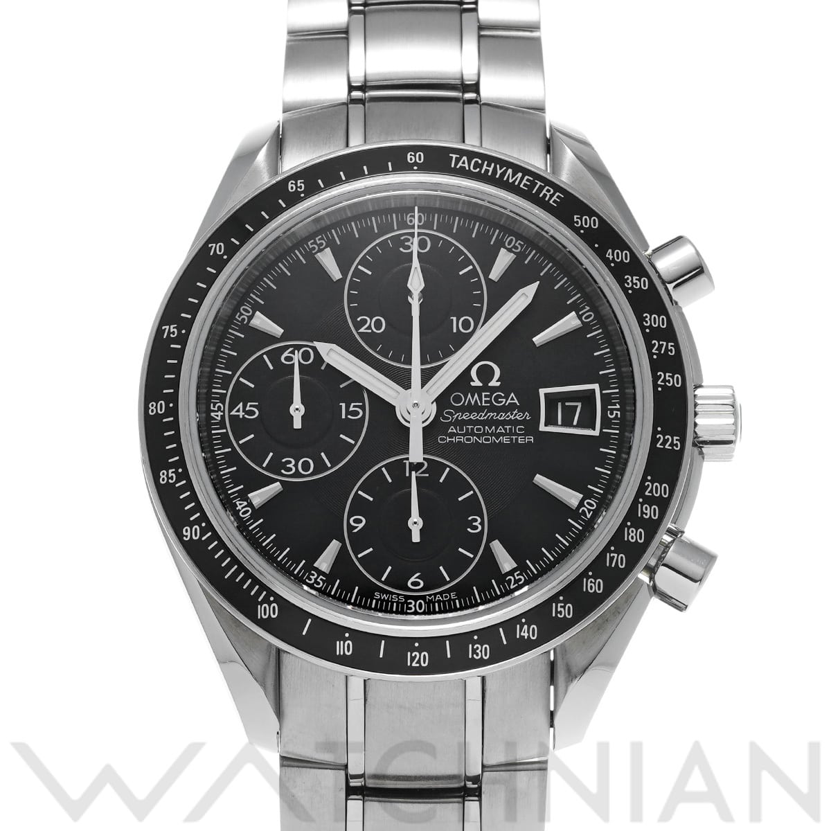 オメガ スピードマスター デイト 3210.50 ブラック メンズ 時計 【中古】【wristwatch】