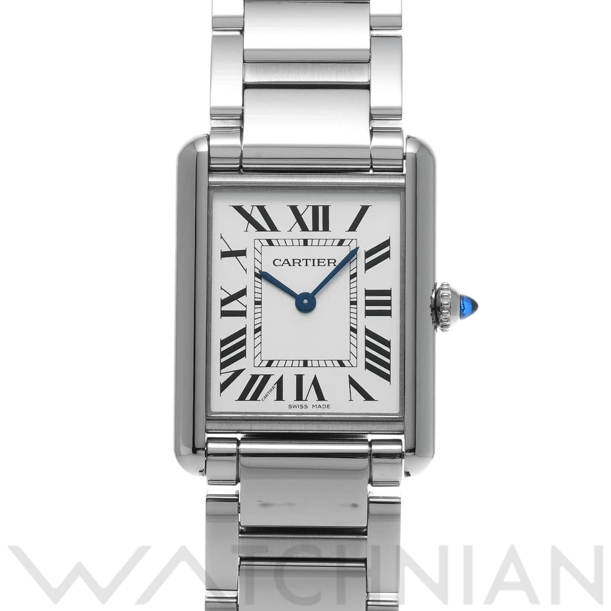 カルティエ タンク マスト LM WSTA0052 シルバー メンズ 時計 【中古】【wristwatch】