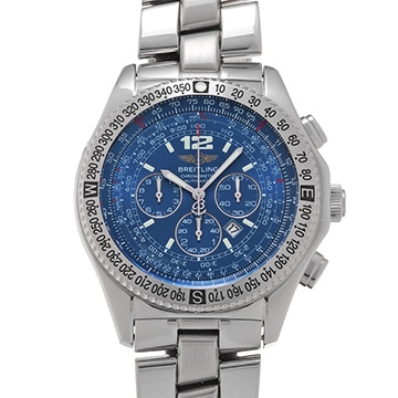 ブライトリング プロフェッショナル B-2 A42362 ブルー メンズ 時計 【中古】【wristwatch】
