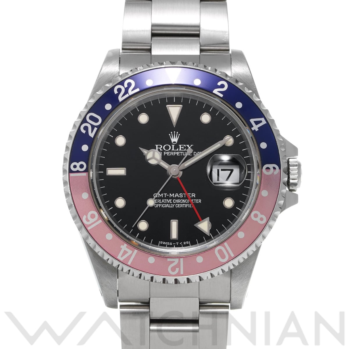 ロレックス GMTマスター 16700 ブラック メンズ 時計 【中古】【wristwatch】