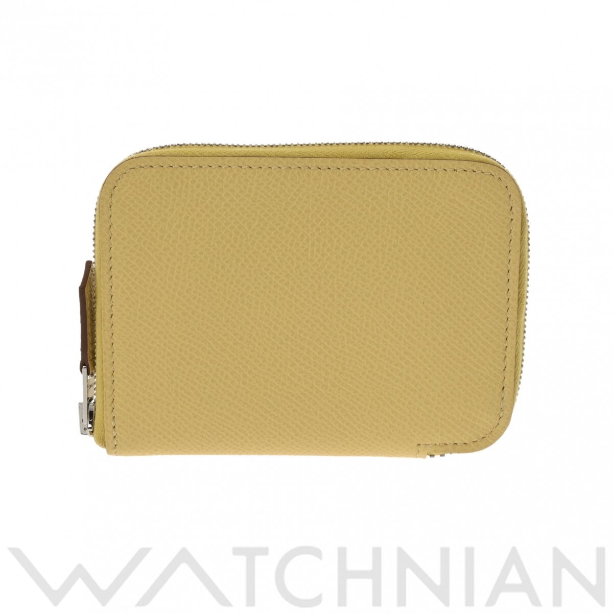 エルメス アザップ ミニ ジョーヌプッサン ヴォーエプソン レディース 財布 【未使用】【purse】