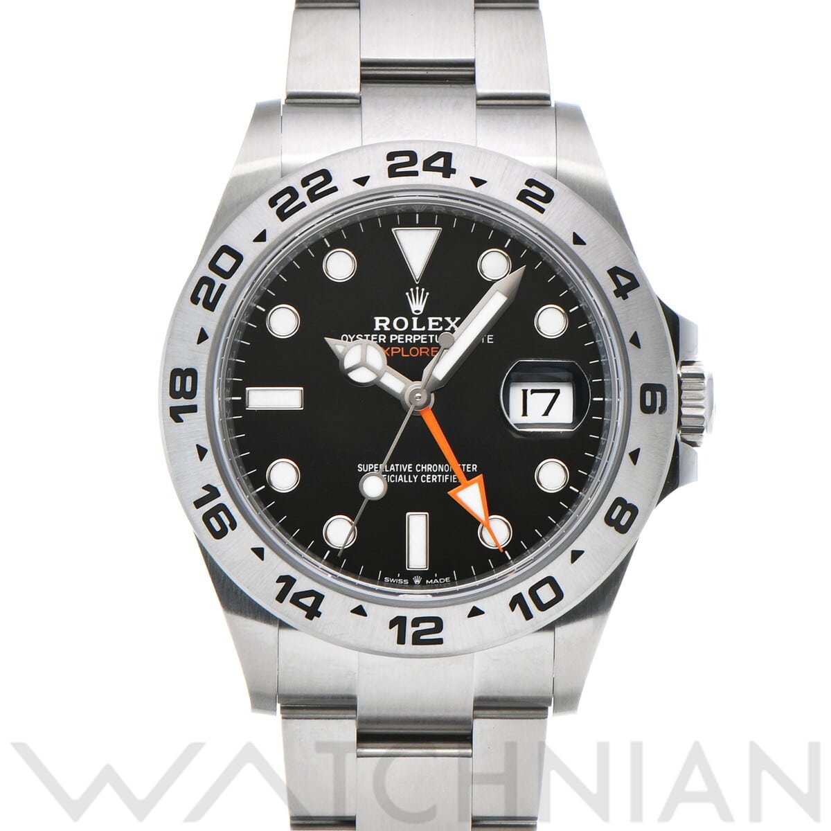 ロレックス エクスプローラーII 226570 ブラック メンズ 時計 【中古】【wristwatch】