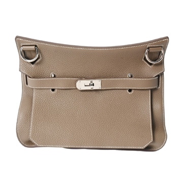 エルメス ジプシエール 31 エトゥープ/パラジウム金具 トリヨンクレマンス レディース バッグ 【中古】【bag】