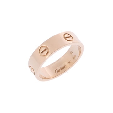 カルティエ ラブリング #61 ゴールド 48306961 K18イエローゴールド YG レディース ジュエリー 【中古】【jewelry】