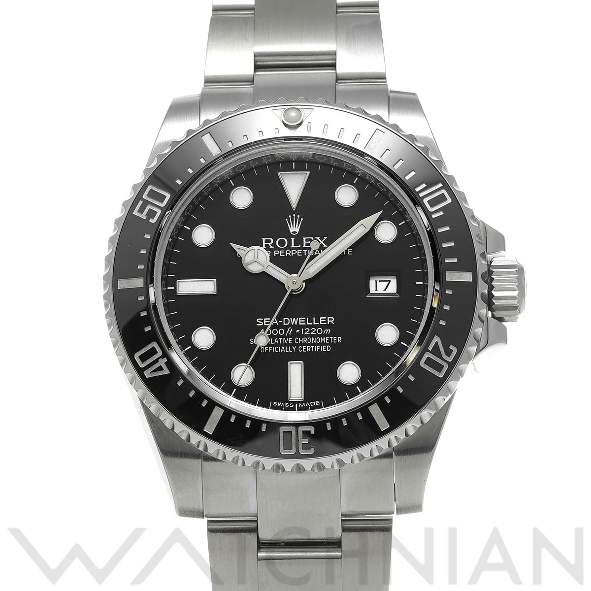 ロレックス シードゥエラー 4000 116600 ブラック メンズ 時計 【中古】【wristwatch】