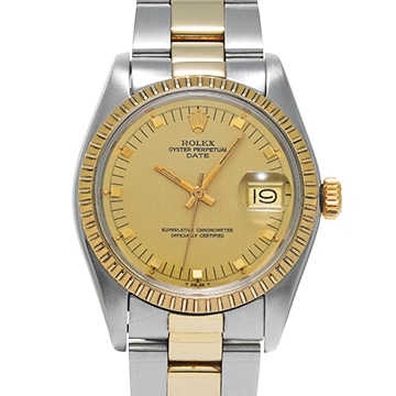 ロレックス オイスターパーペチュアル デイト 1505 シャンパン メンズ 時計 【中古】【wristwatch】