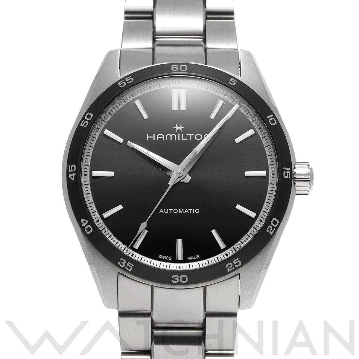 ハミルトン ジャズマスター パフォーマー オート H36205130 ブラック メンズ 時計 【中古】【wristwatch】