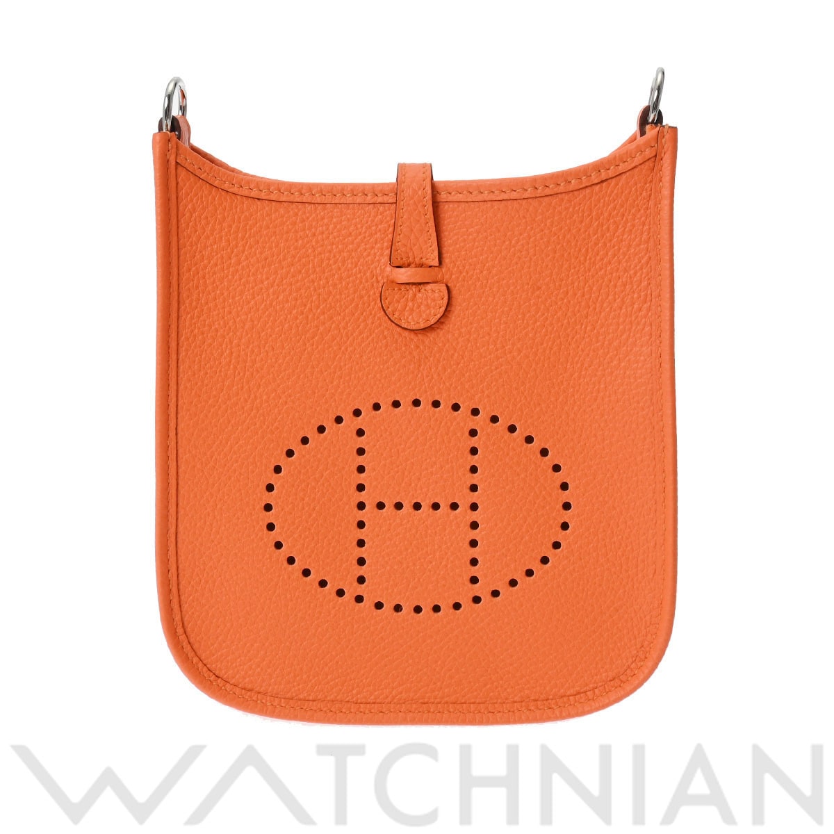 エルメス エヴリン TPM オレンジミニアン/パラジウム金具 トリヨンクレマンス レディース バッグ 【未使用】【bag】