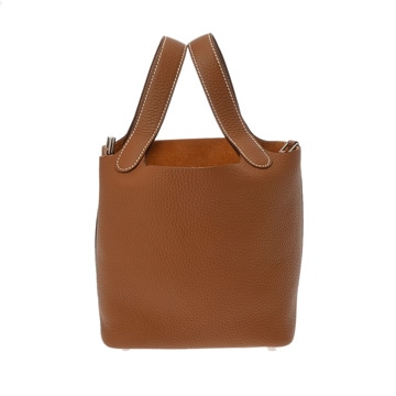 エルメス ピコタンロック PM ゴールド/パラジウム金具 トリヨンクレマンス レディース バッグ 【未使用】【bag】