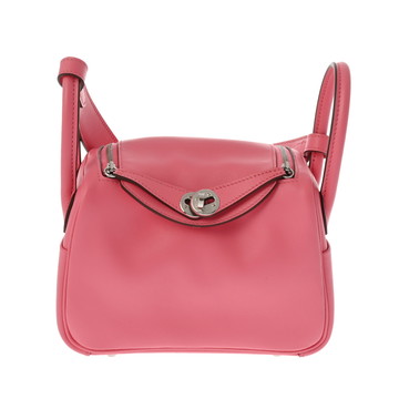 エルメス リンディ ミニ ローズアザレ ヴォースイフト レディース バッグ 【中古】【bag】