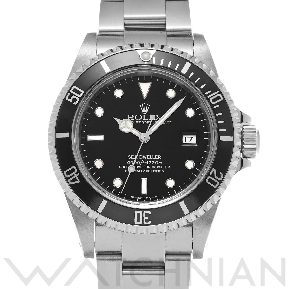 ロレックス シードゥエラー 16600 ブラック メンズ 時計 【中古】【wristwatch】
