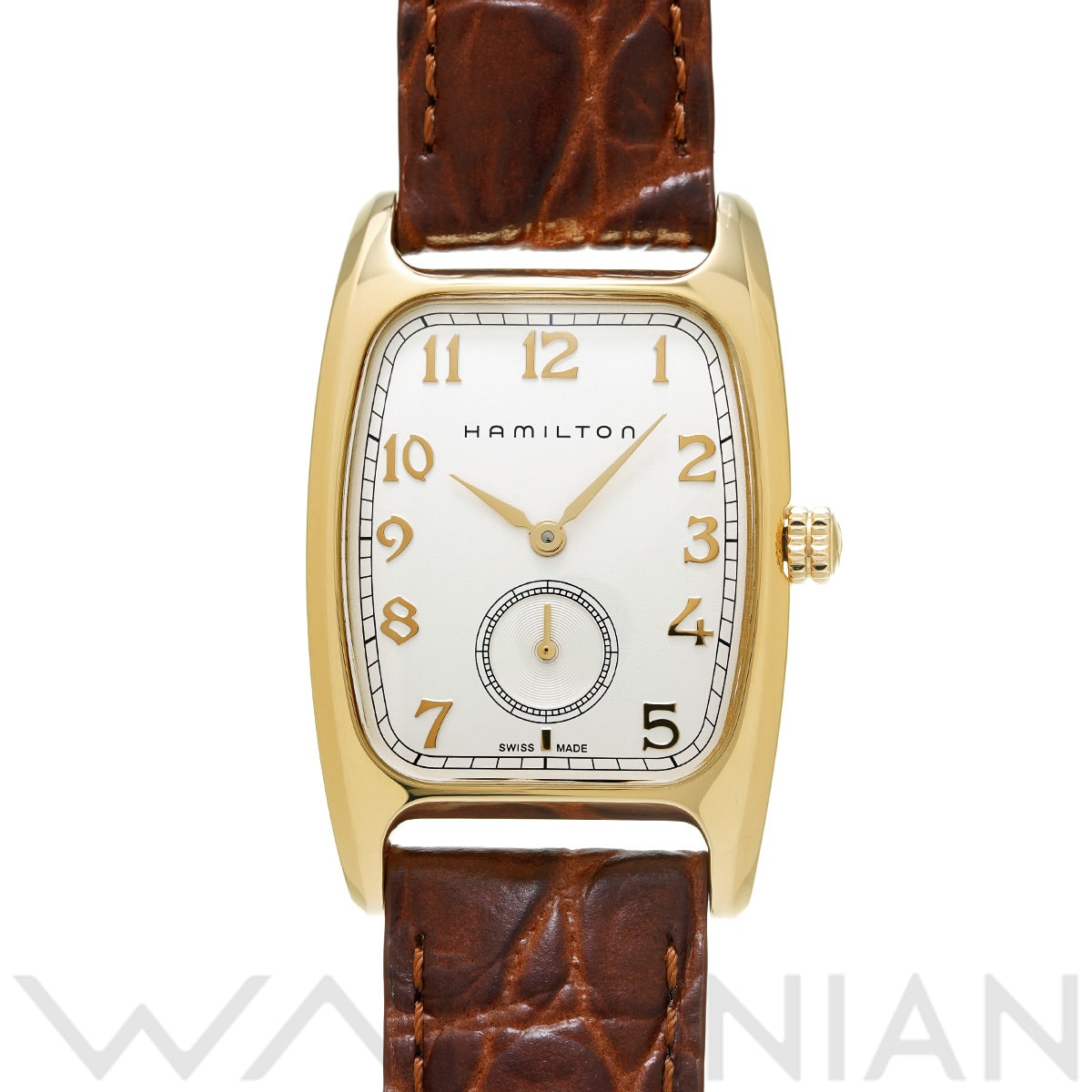 ハミルトン アメリカン クラシック ボルトン H13431553 ホワイト ユニセックス 時計 【中古】【wristwatch】