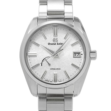 グランドセイコー ヘリテージコレクション スプリングドライブ SBGA465 シルバー メンズ 時計 【中古】【wristwatch】
