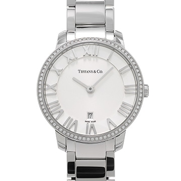 ティファニー アトラス 2ハンド 34876177 シルバー レディース 時計 【中古】【wristwatch】