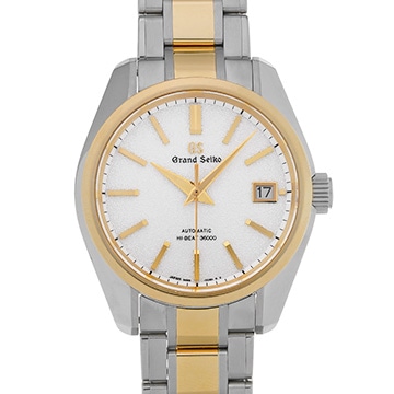 グランドセイコー ヘリテージコレクション メカニカル ハイビート36000 SBGH252 ホワイト メンズ 時計 【中古】【wristwatch】