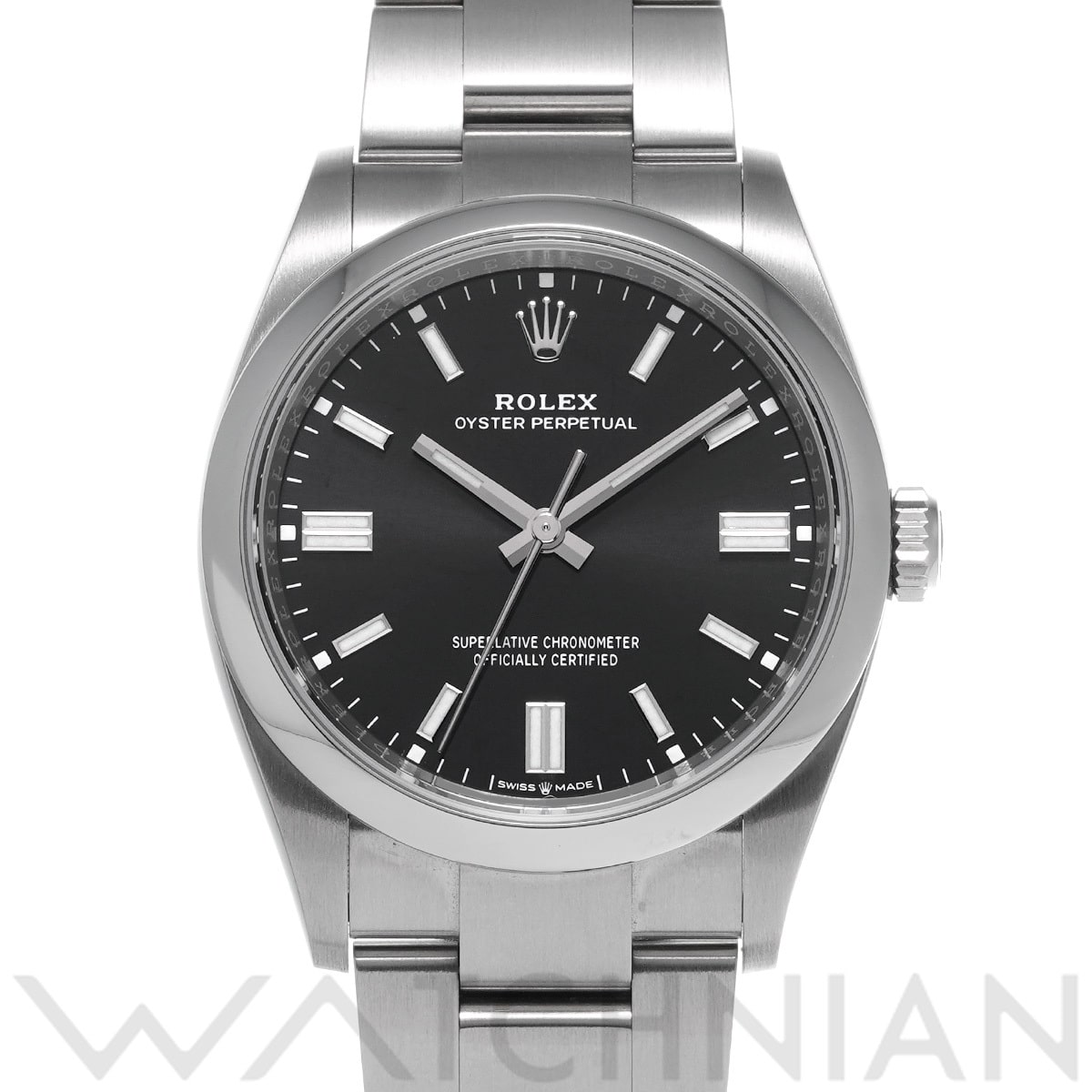 ロレックス オイスターパーペチュアル 36 126000 ブラック メンズ 時計 【中古】【wristwatch】