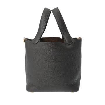 エルメス ピコタン ロック PM エベンヌ/ゴールド金具 トリヨンクレマンス レディース バッグ 【未使用】【bag】