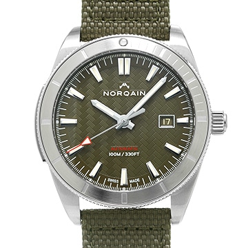 ノルケイン アドベンチャー スポーツ オート JP N1000S01A/K101 カーキ メンズ 時計 【中古】【wristwatch】