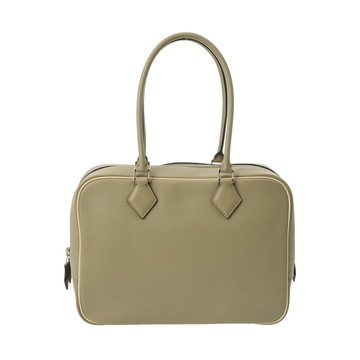 エルメス プリュム 28 セージ/クレ ヴォースイフト レディース バッグ 【中古】【bag】