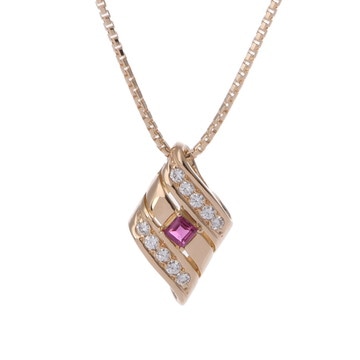 ポーラ ルビーネックレス ゴールド K18イエローゴールド YG レディース ジュエリー 【中古】【jewelry】