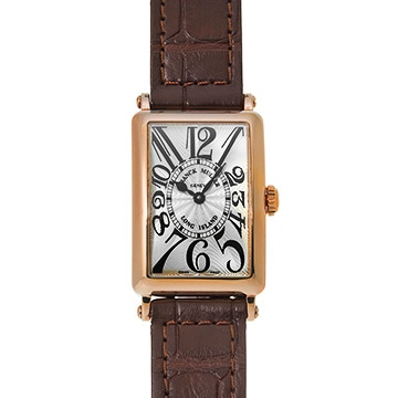フランクミュラー ロングアイランド 902QZ シルバー レディース 時計 【中古】【wristwatch】