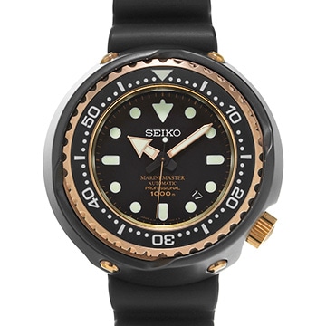 セイコー プロスペックス マリーンマスター プロフェッショナル SBDX014 ブラック メンズ 時計 【中古】【wristwatch】