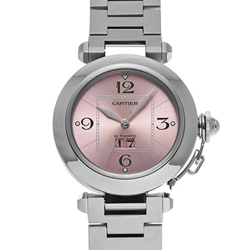 カルティエ パシャC ビッグデイト 2475 ピンク ユニセックス 時計 【中古】【wristwatch】