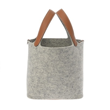 エルメス ピコタンロック MM グリペール/ゴールド フェルト/ヴォースイフト レディース バッグ 【中古】【bag】