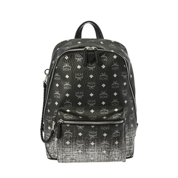 エム シー エム バックパック シルバー/ブラック PVC/レザー レディース バッグ 【中古】【bag】