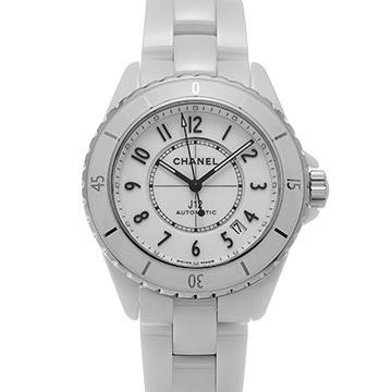 シャネル J12 キャリバー12.1 38MM H5700 ホワイトラッカー メンズ 時計 【中古】【wristwatch】