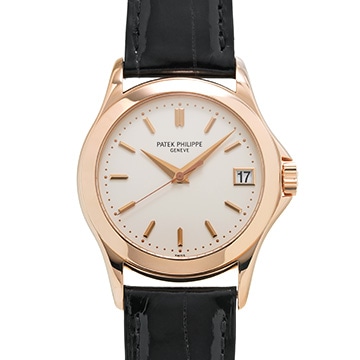 パテック フィリップ カラトラバ 5107R-001 シルバー メンズ 時計 【中古】【wristwatch】