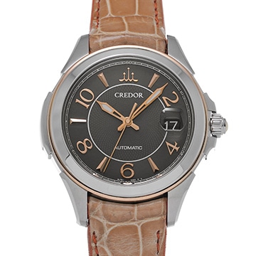 セイコー クレドール パシフィーク GCBR984 ブラック メンズ 時計 【中古】【wristwatch】