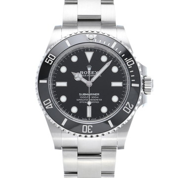 ロレックス サブマリーナ 124060 ブラック メンズ 時計 【中古】【wristwatch】
