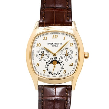 パテック フィリップ グランド コンプリケーション パーペチュアルカレンダー 5940J-001 シルバー メンズ 時計 【中古】【wristwatch】