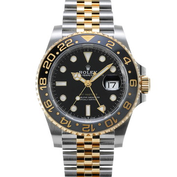 ロレックス GMTマスターII 126713GRNR ブラック メンズ 時計 【新品】【wristwatch】