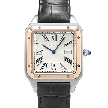 カルティエ サントス デュモン XL W2SA0017 シルバー メンズ 時計 【中古】【wristwatch】