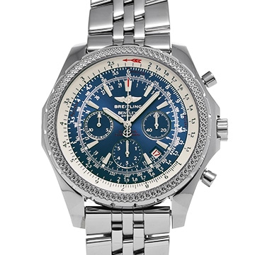 ブライトリング ベントレー モーターズ A252C18SP ブルー メンズ 時計 【中古】【wristwatch】