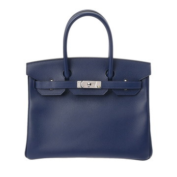 エルメス バーキン 30 ブルーサフィール ヴォーエプソン レディース バッグ 【中古】【bag】