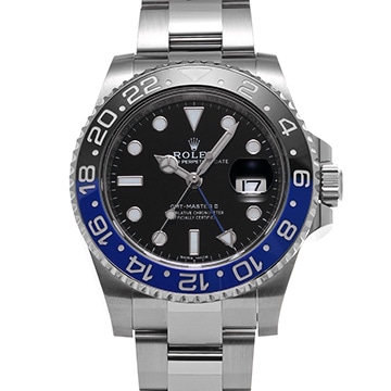 ロレックス GMTマスターII 116710BLNR ブラック メンズ 時計 【中古】【wristwatch】