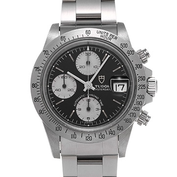 チューダー / チュードル クロノタイム 79180 ブラック/シルバー メンズ 時計 【中古】【wristwatch】