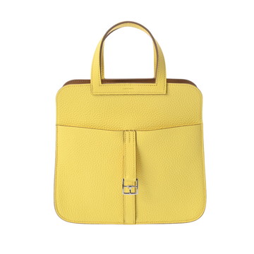 エルメス アルザン 25 ヴェルソ 2WAY リモンチェッロ/チャイ トリヨンクレマンス レディース バッグ 【未使用】【bag】