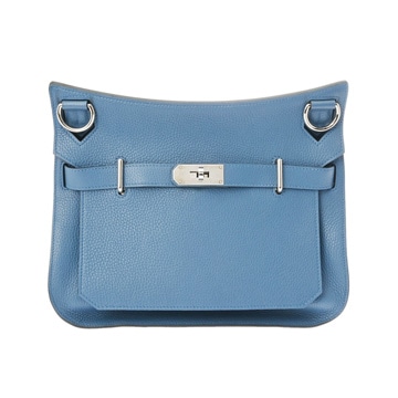 エルメス ジプシエール 31 ブルーアガット/パラジウム金具 トリヨンクレマンス レディース バッグ 【中古】【bag】