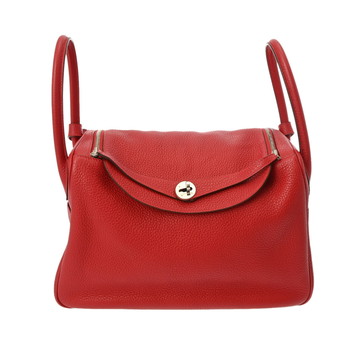 エルメス リンディ 34 ルージュカザック トリヨンクレマンス レディース バッグ 【中古】【bag】